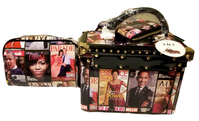 3 N 1 Cosmetic Case, Cosmetic Bag & Wallet